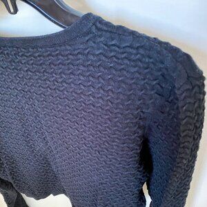 Women's Cropped Black Long Sleeve Shirt from H&M